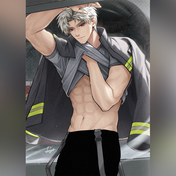 LADS Firefighter A5 Heat Prints